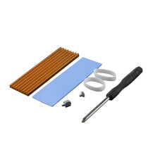 M.2 2280 SSD Heatsink Aluminum Alloy Lightweight Easy to Install Durab