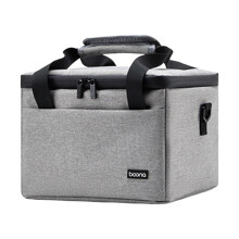 Projector Bag Stylish with Pockets Double Zipper Protective Hard Trave