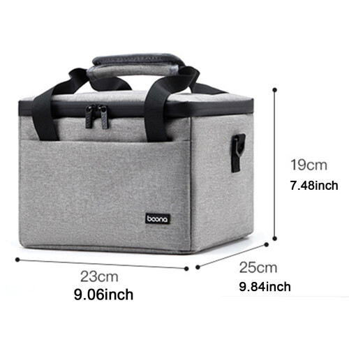 Projector Bag Stylish with Pockets Double Zipper Protective Hard Trave 1
