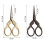 Dragon Pattern Handle Stainless Steel Sewing Embroidery Scissors Golde 2