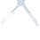 Projector Hanger Square Tube 60cm-120cm Wall Mount for 4-Hole Multi-Functional Convenient Projector Hanger Bracket 9
