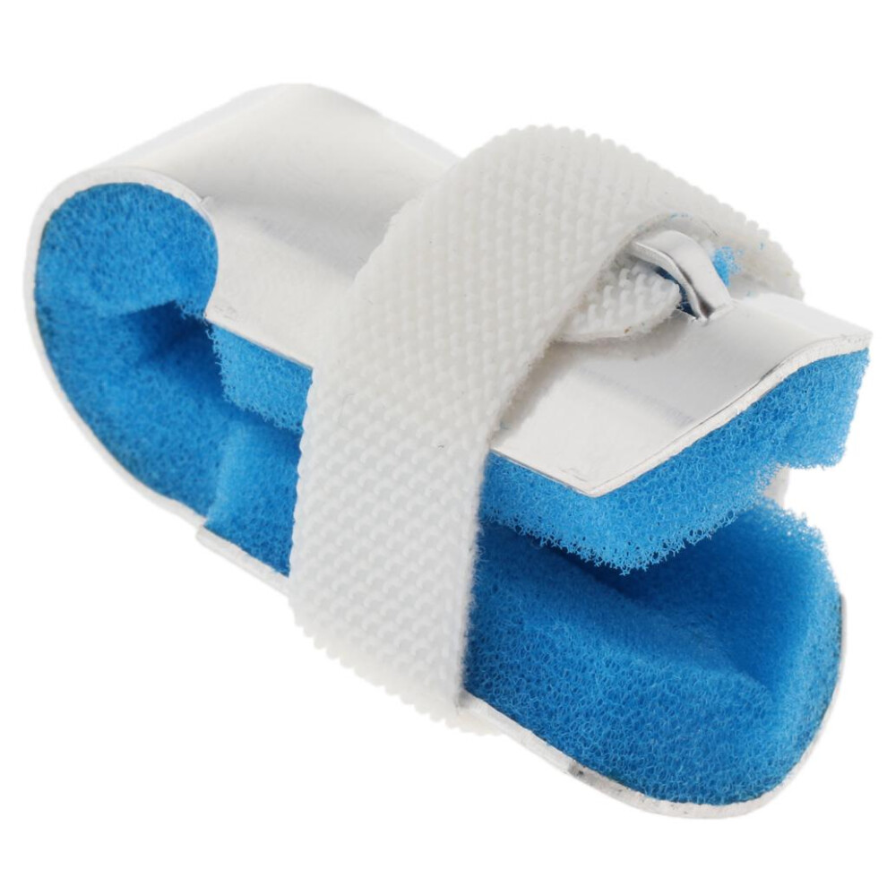Blue Finger Splint Support Brace Broken Fracture Arthritis Finger Protector