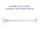 Projector Hanger Square Tube 60cm-120cm Wall Mount for 4-Hole Multi-Functional Convenient Projector Hanger Bracket 1