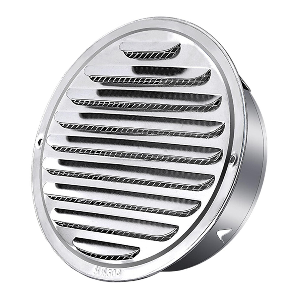 Louvered Grille Cover Vent Stainless Steel Air Vent Grilles For House 6902695557309