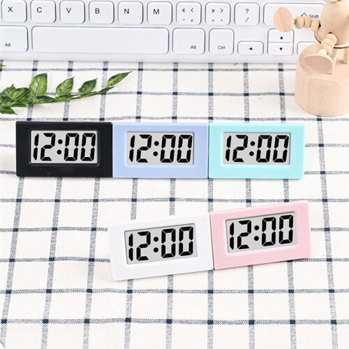 Clock Triangle LED Screen Lectronic Digital Alarm Screen Desktop Clock for Home Office Table Bedroom Decor 2