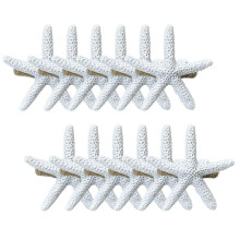 Starfish Napkin Rings Set of 12 Sea Star Napkin Rings Bulk for Beach Dinning Table Decoration,Napkin Ring