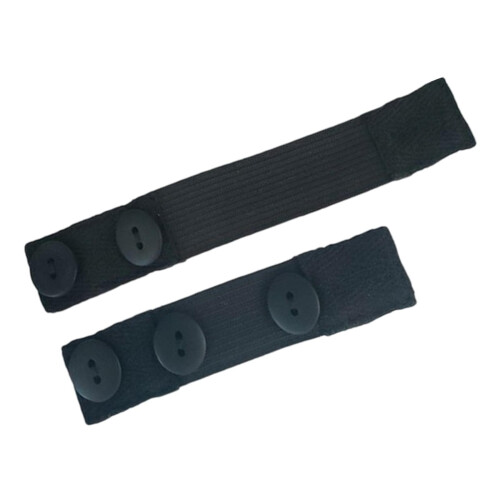2Pcs Pants Button Extenders Buckle Button Adjustable for Skirts Pants
