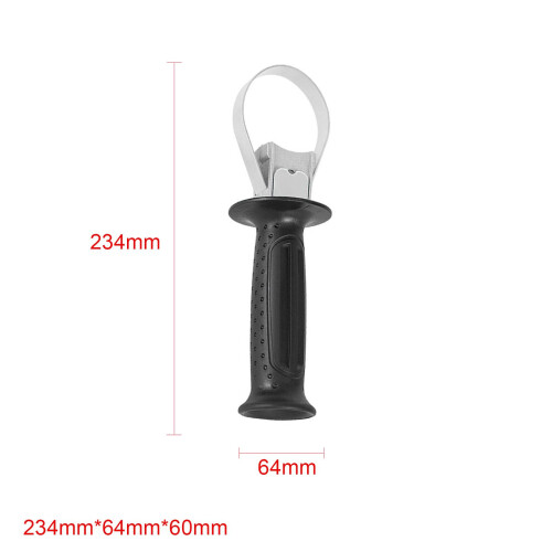 Electric Hammer Front Handle Power Tool Anti-Slip Adjustment Tool Alum 1