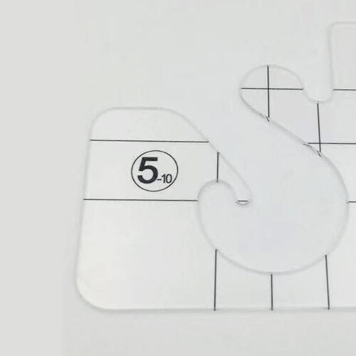 Clear Acrylic Laser Cut Quilting Templates for DIY Patchwork Kintting 2