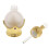 15ml Vintage Glass Empty Perfume Spray Bottle Atomizer Refillable Gold 2