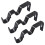 Extendable Adjustable Curtain Rod Pole Wall Bracket Holder Support Bla 1