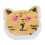 Reversible Sequins Cartoon Cat Patch Badge Iron on Applique DIY Craft 1