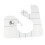 Clear Acrylic Laser Cut Quilting Templates for DIY Patchwork Kintting 1