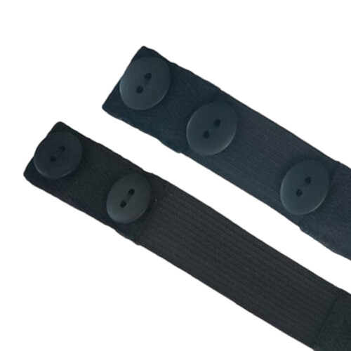 2Pcs Pants Button Extenders Buckle Button Adjustable for Skirts Pants 2