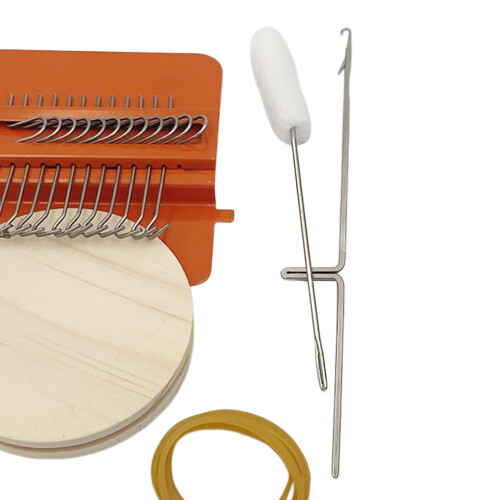 Speedweave Darning Loom Type Weave Tool Wood Weaving Frame Loom 12/14 2