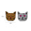 Reversible Sequins Cartoon Cat Patch Badge Iron on Applique DIY Craft 2