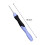 9Pcs Lighted Crochet Hooks Set Knitting Tools USB Rechargeable with Ca 2