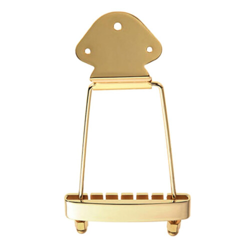 6 String Guitar Tailpiece Bridge for Archtop Jazz Guitar Replacement G