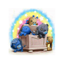 DIY 5D Bear Diamond Painting Embroidery Cross Crafts Stitch Bear Car