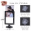 Double Sided Standing Picture Frames 4 X 6 Inch Pedestal Photo Frame Plastic Self Standing Frame for Table,10 Pack 6
