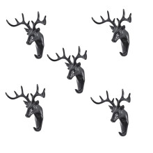 Deer Shape Home Decoration Hook Wall Shelf Wall Hanging Wall Personality Deer Wall Key