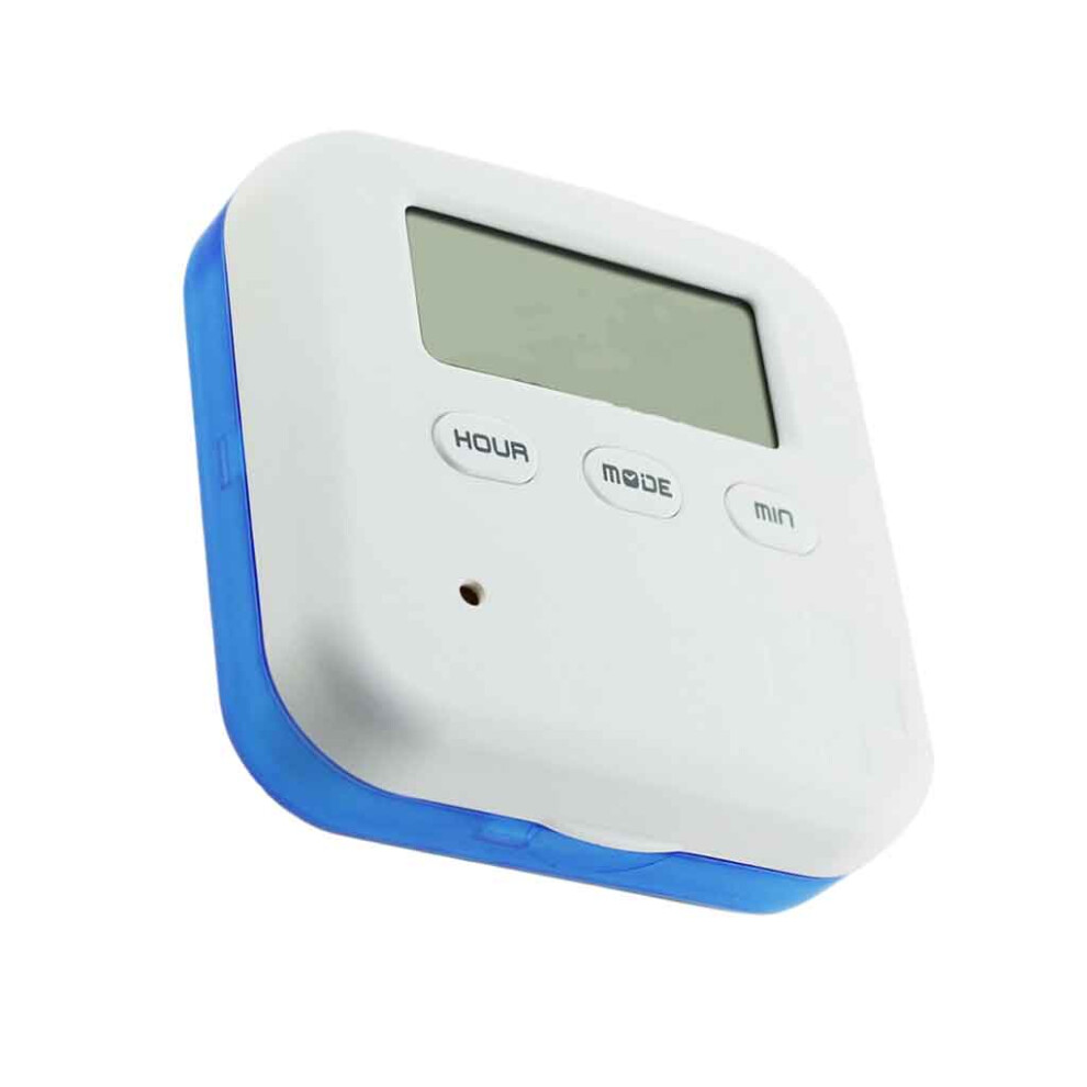 Electronic Pill Reminder with 5 Alarms Medication Container Travel 4 G