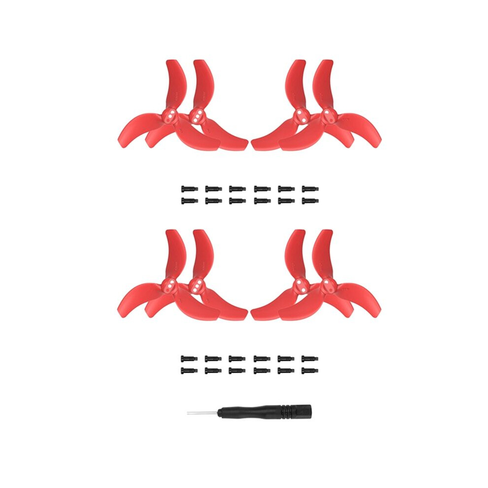 Exogio Red 4 Pair Of Propeller Blades For Avata 2 Propeller 3032S Blades Drone Wing Accessories