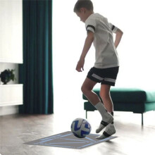 Football Footstep Training Anti-Slip Floor Mat Control Footstep Carpet Indoor Sound Insulation Fitness Mat B