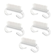 5pcs/set Nail Brush Kids Brushes for DIY Nail Art Foot Nail Cleaner Cl