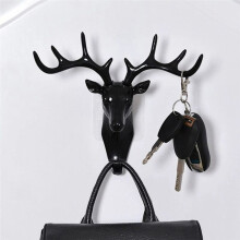 Deer Shape Home Decoration Hook Wall Shelf Wall Hanging Wall Personality Deer Wall Key