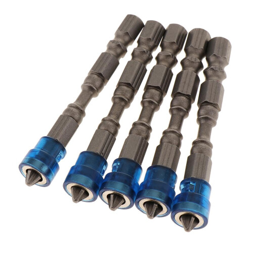 5 in 1 Phillips Cross Screwdriver Bit Set Hex for Drill Screw Driver B