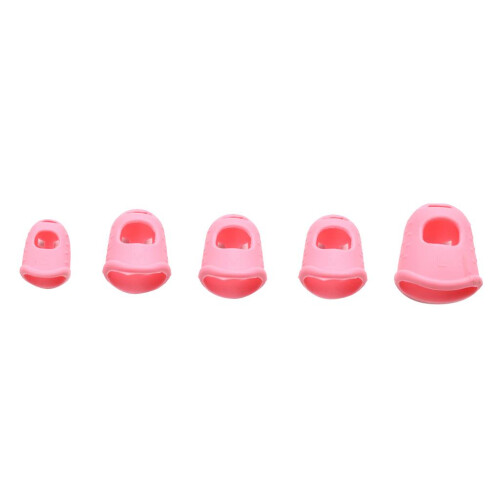Soft Kalimba Silicone Finger Protector Thumb Picks for Beginner Accs P