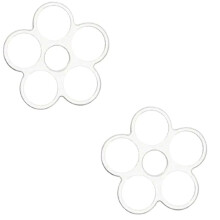 Spiral Ikebana Stem Holder for Flowers Spiral Stem Holder Bouquet Twister DIY Floral Art Accessory 6 Holes
