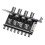 8 Channels PC Case Cooling Fan Hub for PC Case Chassis Computer Adapte 1