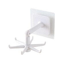 Under Shelf Rotate Hook Holder Kitchen Cabinet Storage Rack Organizer
