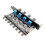 12V Computer PC Case Cooling Fan Hub Regulator 4Pin 3Pin Speed Control 2