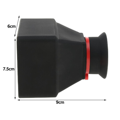 3X LCD Screen Viewfinder Magnifier Extender Big Eyes for Camera 3.0 In 1