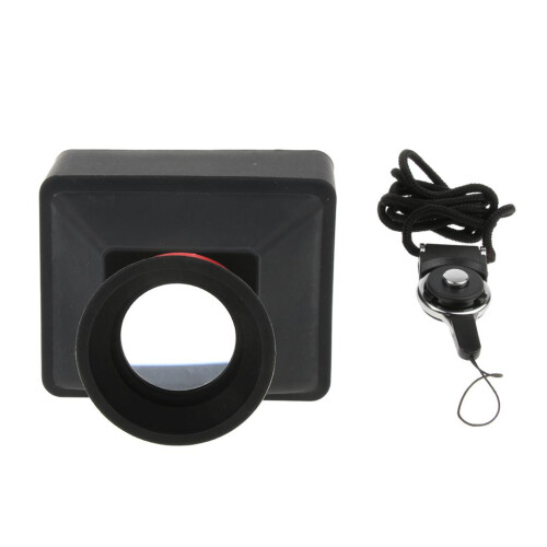 3X LCD Screen Viewfinder Magnifier Extender Big Eyes for Camera 3.0 In