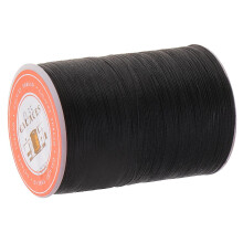 0.35mm Round Polyester Waxed Thread Sewing Stitching DIY Craft Black