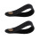 2 Pieces Acoustic Guitar Headstock Straps Button Hook Black 2