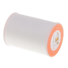 0.35mm Round Polyester Waxed Thread Sewing Stitching DIY Craft White