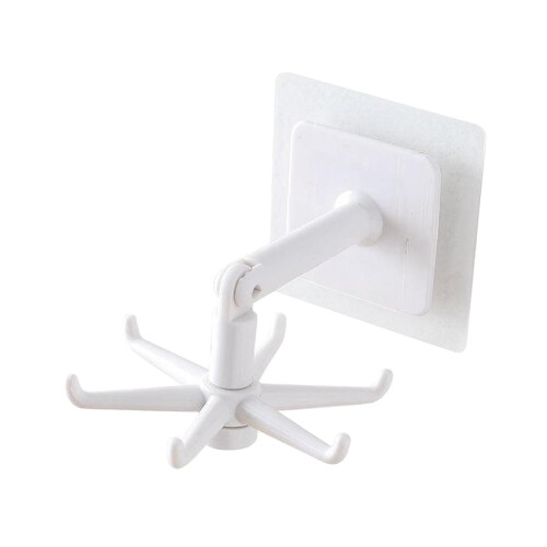 Under Shelf Rotate Hook Holder Kitchen Cabinet Storage Rack Organizer 1