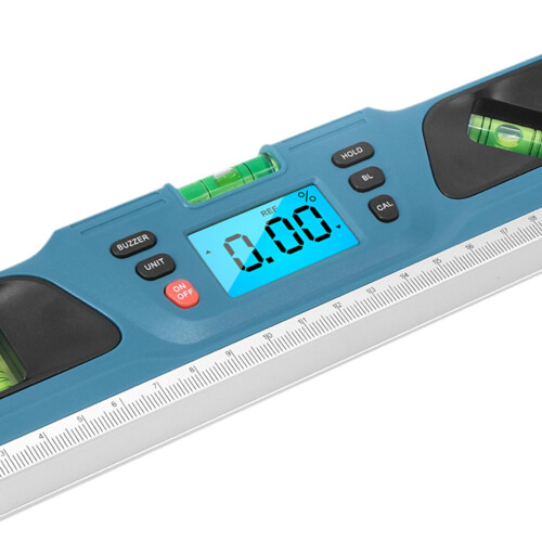 11 Inch Electronic Level Inclinometer with Magnets for Construction  B 2