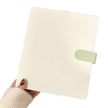 A5 Ordner Fotokartenhalter Idol Fotoalbum Karten Aufbewahrung Kawaii Briefpapier Weiß & Grün
