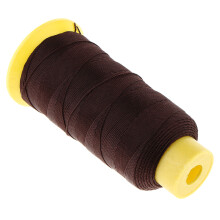 200 Meters Bonded Nylon Sewing Thread for Upholstery Leather Coffee