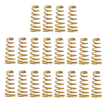 20 Pieces Electric Guitar Bass Pickup Bridge Tailpiece Saddles Spring