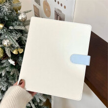 Fichário A5 Suporte para Cartão Fotográfico Idol Álbum de Fotos Armazenamento de Cartões Papelaria Kawaii Branco e Verde