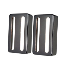 2pcs Brass Humbucker Pickup Cover Two-line for Electric Guitar Parts B