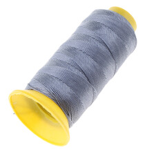 200 Meters Bonded Nylon Sewing Thread for Upholstery Leather Dark Grey