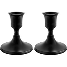 Portacandele Conici, Portacandele Vintage In Metallo per Centrotavola da Tavolo da Pranzo o Decorazioni per Feste di Matrimonio su Mensole, A